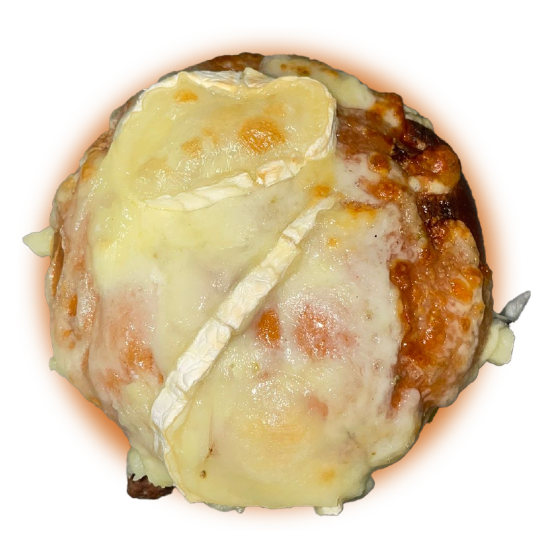 burger boeuf gratiné chèvre miel fast food restaurant annecy