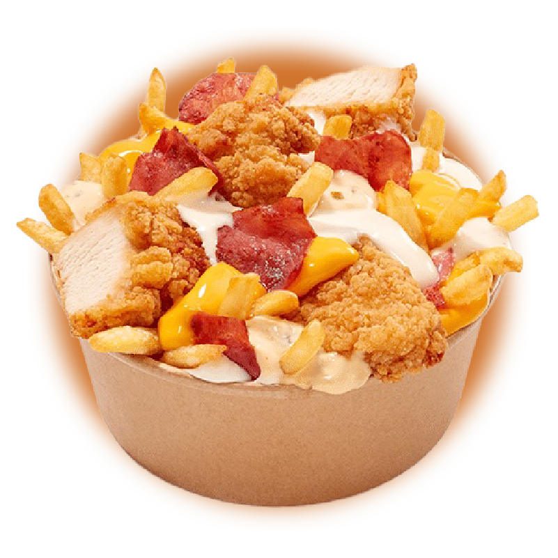 Box frites sauce cheddar fast food restaurant annecy viande